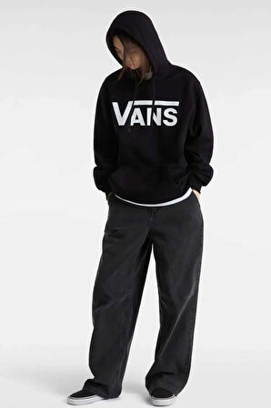 Erkek Vans Classic Pullover Sweatshirt - Siyah | XS