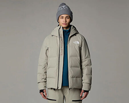The North Face M Cirque Down Jacket Erkek Outdoor Montu (550 Dolgu Kaz Tüyü) NF0A87Y41I41 Gri
