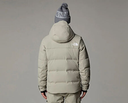 The North Face M Cirque Down Jacket Erkek Outdoor Montu (550 Dolgu Kaz Tüyü) NF0A87Y41I41 Gri