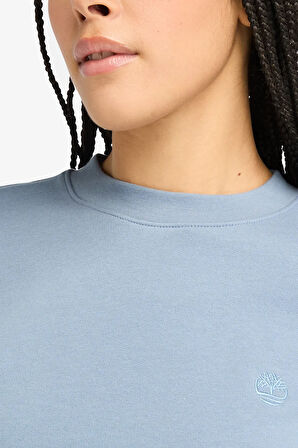 Timberland Exeter River Brushed Kadın Mavi Sweatshirt TB0A5NMXA421