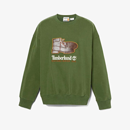 New Box Fit Badge Crew Neck