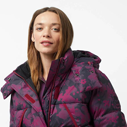 HOWKER RECYCLED DOWN PRINTED PUFFER JACK