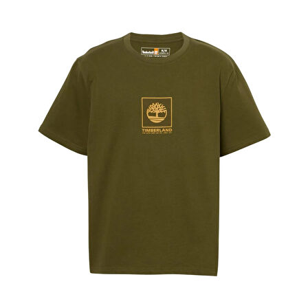 Timberland Ss Stack Camo Tee Erkek T-Shirt