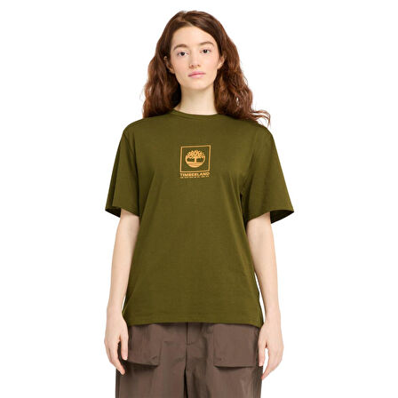 Timberland Ss Stack Camo Tee Erkek T-Shirt