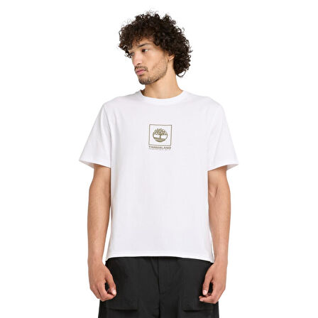 Timberland Ss Stack Camo Tee Erkek T-Shirt