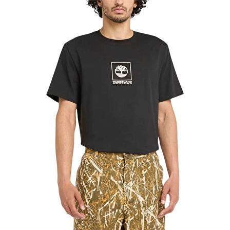 Timberland Ss Stack Camo Tee Erkek T-Shirt