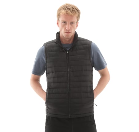 B0A5WPF0011-R Timberland Axıs Peak Durable Water Repellent Vest Erkek Yelek Siyah