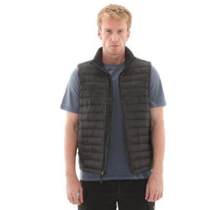 B0A5WPF0011-R Timberland Axıs Peak Durable Water Repellent Vest Erkek Yelek Siyah
