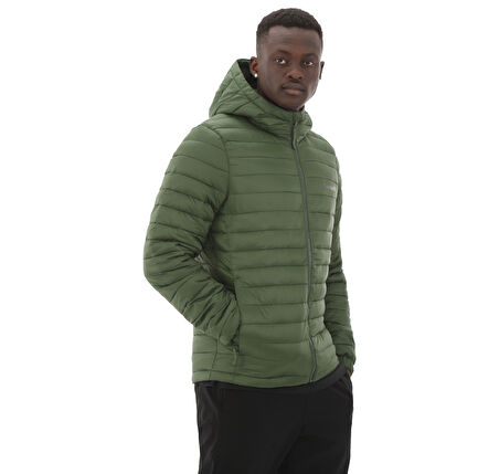 B0A625KEIN1-R Timberland Axıs Peak Durable Water Repellent Hooded Erkek Ceket Yeşil