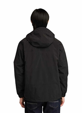 TB0A64770011-WINNCK Waterpro Jacket Siyah Fermuarlı Regular Fit Erkek Mont