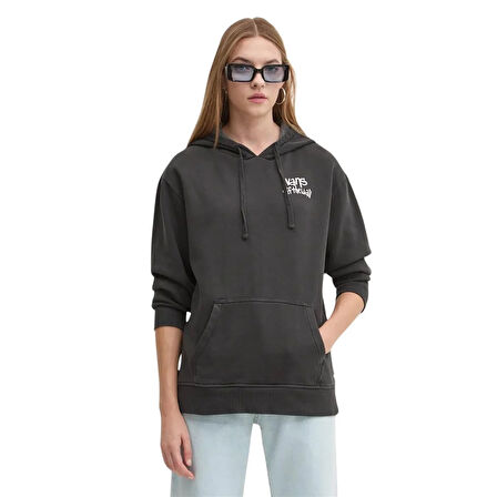 Vans Shakers BFF Hoodie Kadın Siyah Sweatshirt