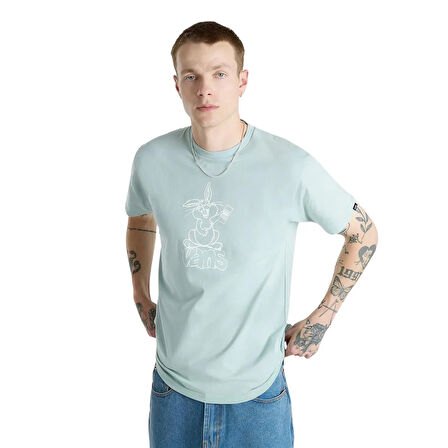 Vans CRAZY EDDY SS Erkek Gri T-Shirt