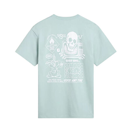 Vans CRAZY EDDY SS Erkek Gri T-Shirt