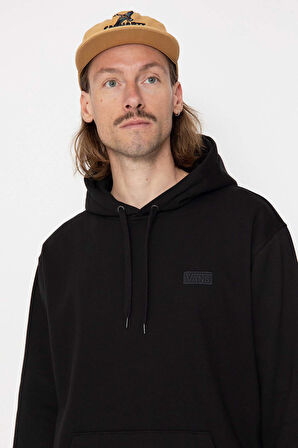 Erkek Core Basic Kapüşonlu Sweatshirt - Siyah | S