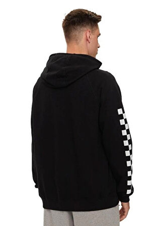 Siyah Erkek Kapüşon Yaka Normal Kalıp Sweatshirt VN000HP1BLK1-VANS BOXED PULLOVER