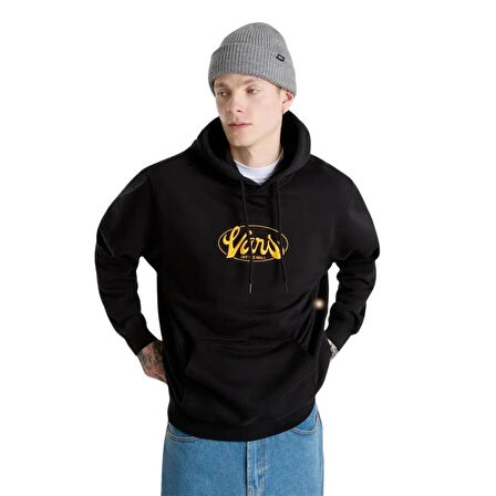 Vans GLOBAL LINE LOOSE PO Erkek Siyah Sweatshirt