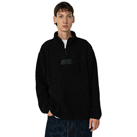 Vans Vans Boxed Sherpa Qzip Erkek Siyah Sweatshirt