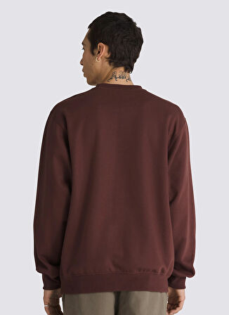 Bordo Erkek Bisiklet Yaka Normal Kalıp Sweatshirt VN000HPR7YO1-Style Guy Loose Crew