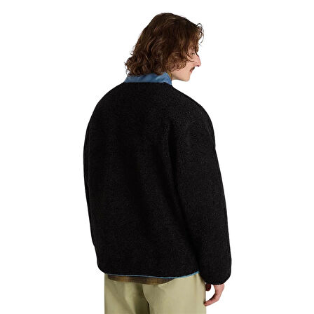 Vans Debrusk Loose Sherpa FZ Erkek Siyah Sweatshirt