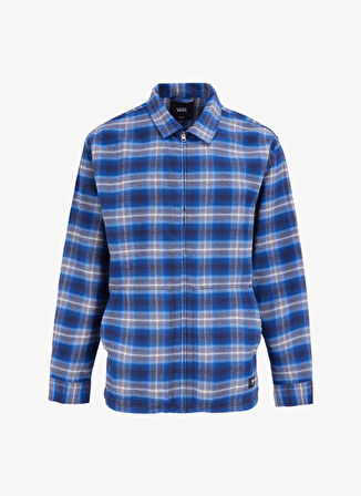 Mavi Erkek Normal Kalıp Kareli Gömlek VN000HNNY8S1-MONTWOOD ZIP FLANNEL