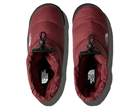 The North Face W Nuptse Apres Bootie Kadın Outdoor Botu (550 Dolgu Kaz Tüyü) NF0A5LWC8IM1 Kırmızı