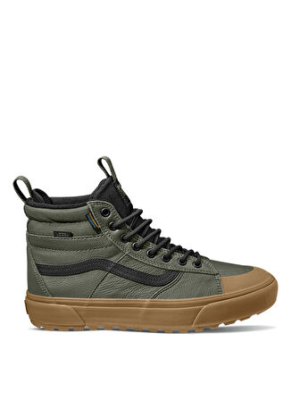 Yeşil Erkek Süet Kanvas Lifestyle Ayakkabı VN000CVT3PY1-MTE Sk8-Hi Waterproof