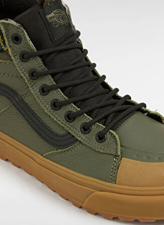 Yeşil Erkek Süet Kanvas Lifestyle Ayakkabı VN000CVT3PY1-MTE Sk8-Hi Waterproof