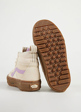 Beyaz Kadın Süet Kanvas Lifestyle Ayakkabı VN000CVTWHP1-MTE Sk8-Hi Waterproof
