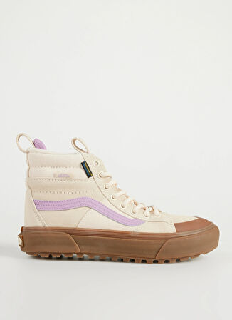 Beyaz Kadın Süet Kanvas Lifestyle Ayakkabı VN000CVTWHP1-MTE Sk8-Hi Waterproof