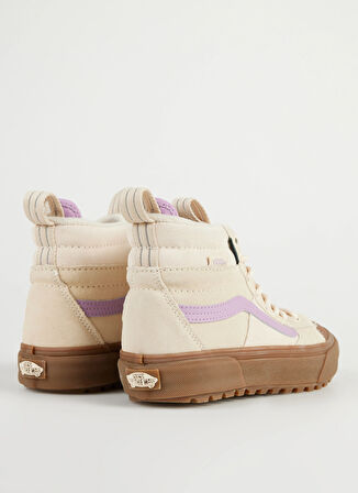 Beyaz Kadın Süet Kanvas Lifestyle Ayakkabı VN000CVTWHP1-MTE Sk8-Hi Waterproof