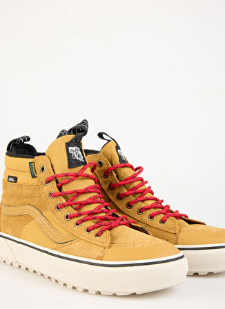 Kahve Erkek Süet Kanvas Lifestyle Ayakkabı VN000CVTTAN1-MTE Sk8-Hi Waterproof