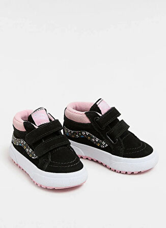 Vans Siyah Kız Çocuk Yürüyüş Ayakkabısı VN000D11B9P1-MTE SK8-Mid Reissue V