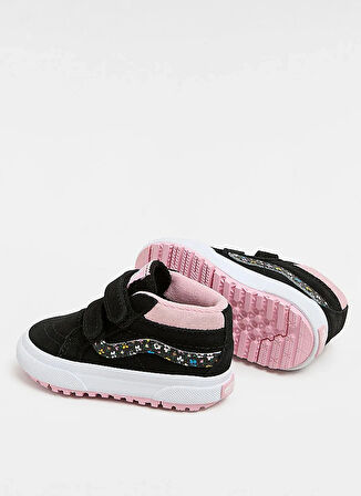 Vans Siyah Kız Çocuk Yürüyüş Ayakkabısı VN000D11B9P1-MTE SK8-Mid Reissue V