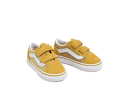 Vans Old Skool V Bebek Günlük Ayakkabı VN000CPZDFC1 Sarı