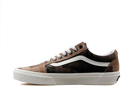 Vans Old Skool Erkek Günlük Ayakkabı VN000CR5DFM1 Kahverengi