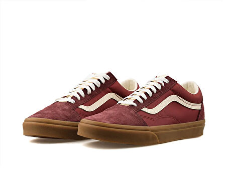 Vans Old Skool Unisex Günlük Ayakkabı VN000CT8B7G1 Kırmızı