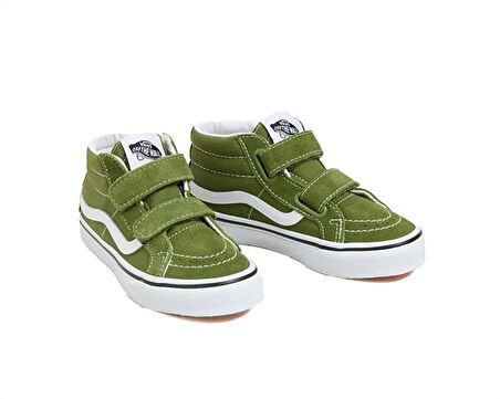 Vans Sk8-Mid Reissue V VN000CYFCIB1 Çocuk Günlük Ayakkabı Haki