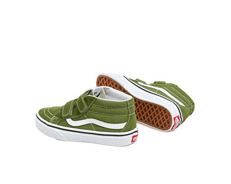 Vans Sk8-Mid Reissue V VN000CYFCIB1 Çocuk Günlük Ayakkabı Haki