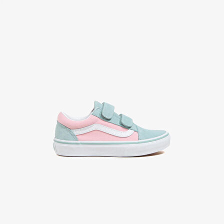 Vans Old Skool V Çocuk Gri Sneaker