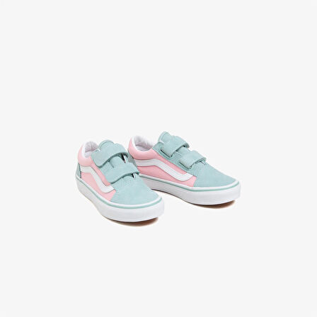 Vans Old Skool V Çocuk Gri Sneaker