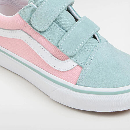 Vans Old Skool V Çocuk Gri Sneaker