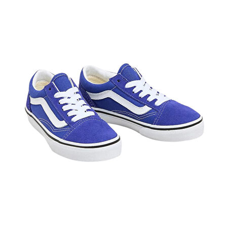 Vans Old Skool Çocuk Mavi Sneaker