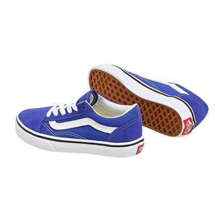 Vans Old Skool Çocuk Mavi Sneaker