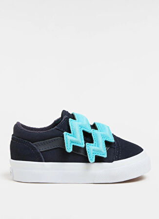 Vans Mavi Erkek Yürüyüş Ayakkabısı VN000D1BNVY1-Old Skool V Bolt Strap