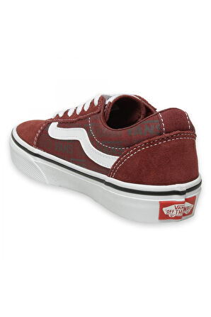 Vans Vn000Cx0 Ward Sneakers Kırmızı Çocuk Spor Ayakkabı