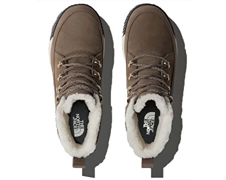 The North Face W Sierra Mid Lace Wp Kadın Outdoor Botu NF0A4T3X8IU1 Kahverengi