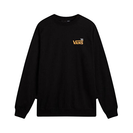 Vans Posted Loose Crew Erkek Siyah Sweatshirt