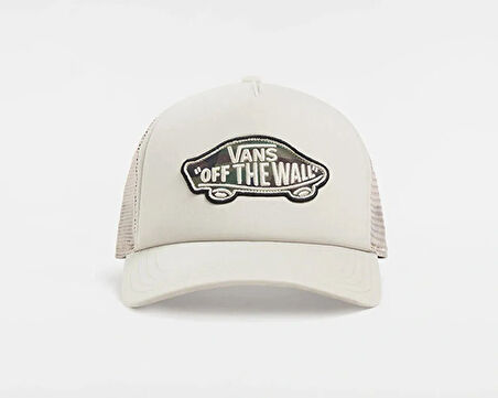 Vans Classic Patch Curved Bill Trucker Şapka VN00066XD3Z1 Bej