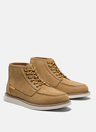 Timberland Deri Sarı Erkek Bot NEWMARKET MID LACE UP CHUKKA BOOT