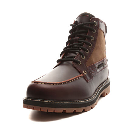 B0A697HEIW1-R Timberland Brıtton Road Mıd Lace Up Boot Erkek Bot Ve &amp;Ccedil;izme Kahve
